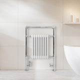 Radiateur Traditionnel Sèche-Serviettes - 950 mm x 660 mm - Blanc