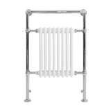 Radiateur Traditionnel Sèche-Serviettes - 950 mm x 660 mm - Blanc