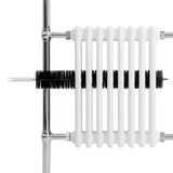Radiateur Traditionnel Sèche-Serviettes - 950 mm x 660 mm - Blanc