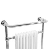 Radiateur Traditionnel Sèche-Serviettes - 950 mm x 660 mm - Blanc