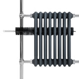 Radiateur Traditionnel Sèche-Serviettes - 950 mm x 660 mm - Gris Anthracite