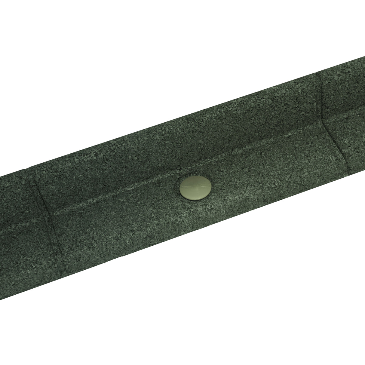 Lot de 4 Bordures de Jardin Flexibles en Caoutchouc 1,2 m - Vert