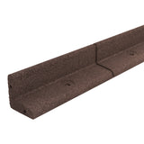 Lot de 30 Bordures de Jardin Flexibles en Caoutchouc 1,2 m & Maillet - Marron