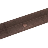 Lot de 20 Bordures de Jardin Flexibles en Caoutchouc 1,2 m & Maillet - Marron