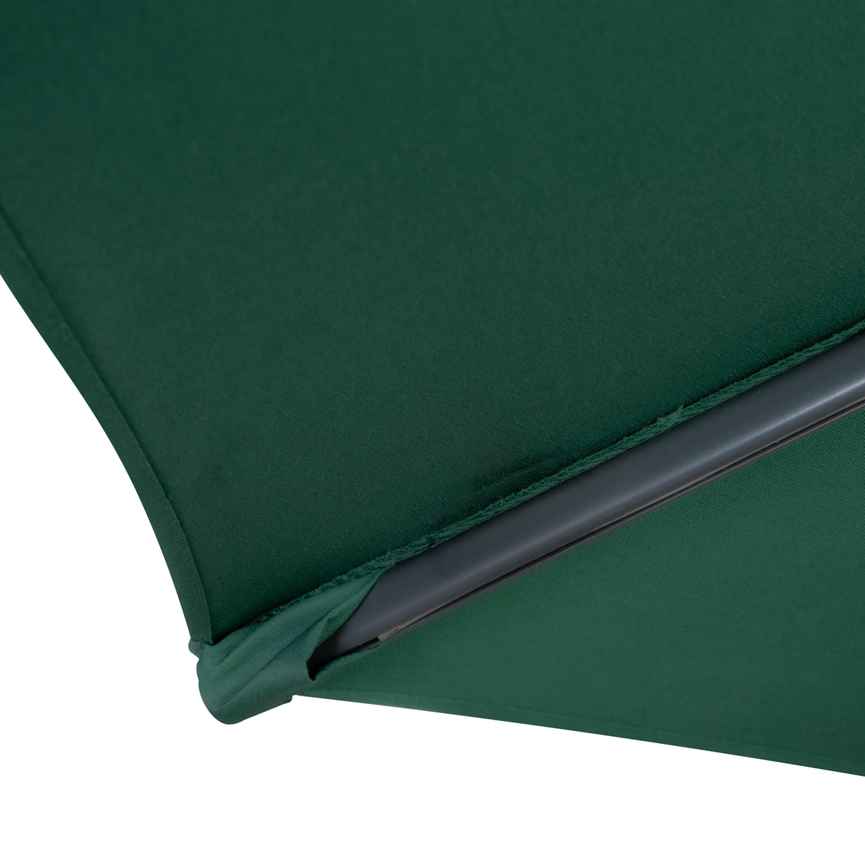 Parasol Banane à Mât Déporté 3 m & Pied Carré - Vert