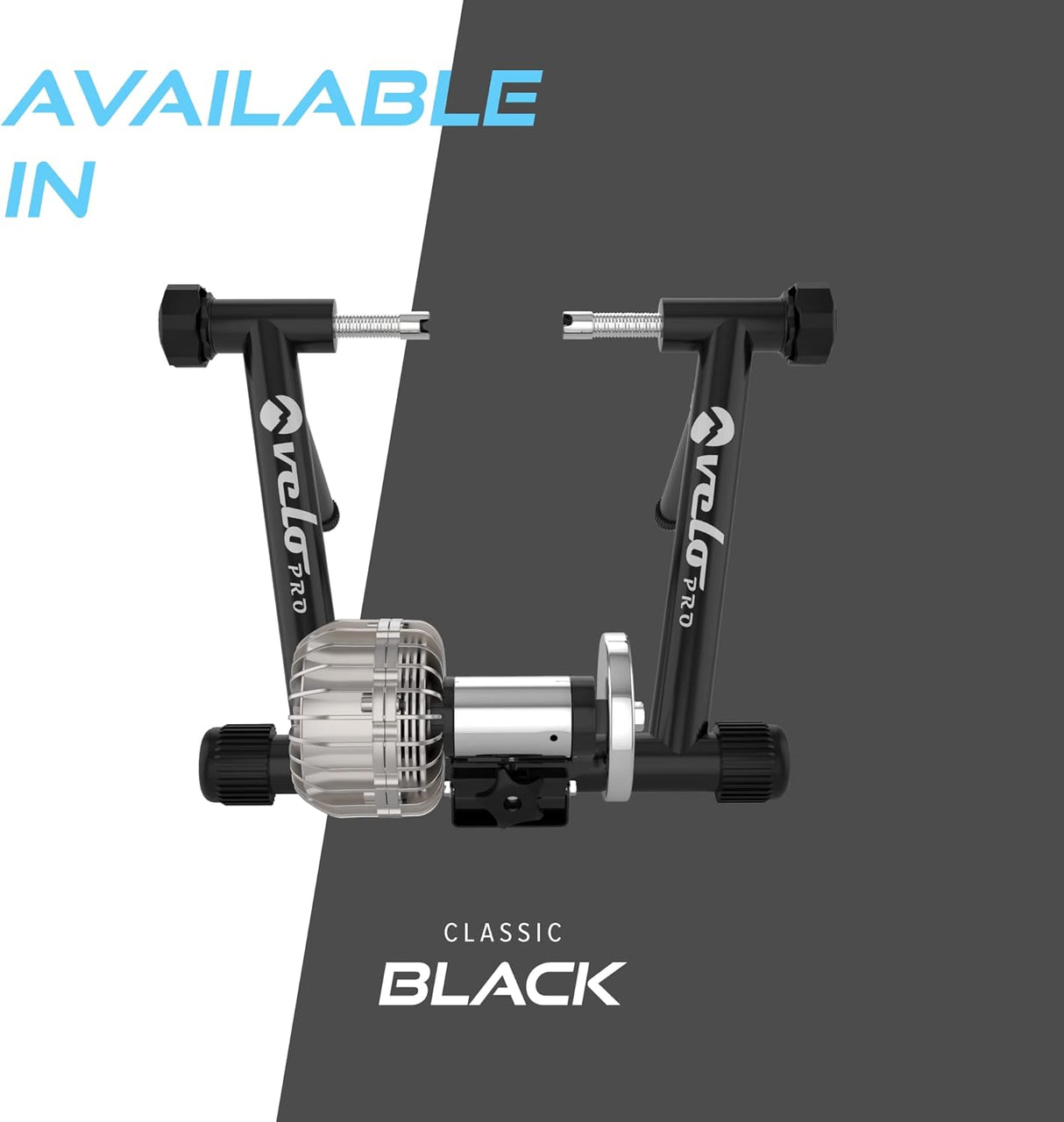 Support d'Entraînement pour Vélo à Résistance Fluide - Noir