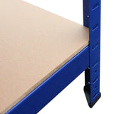 Monster Racking - 3 Rayonnages T-Rax en Acier Bleu 90cm x 45cm x 180cm
