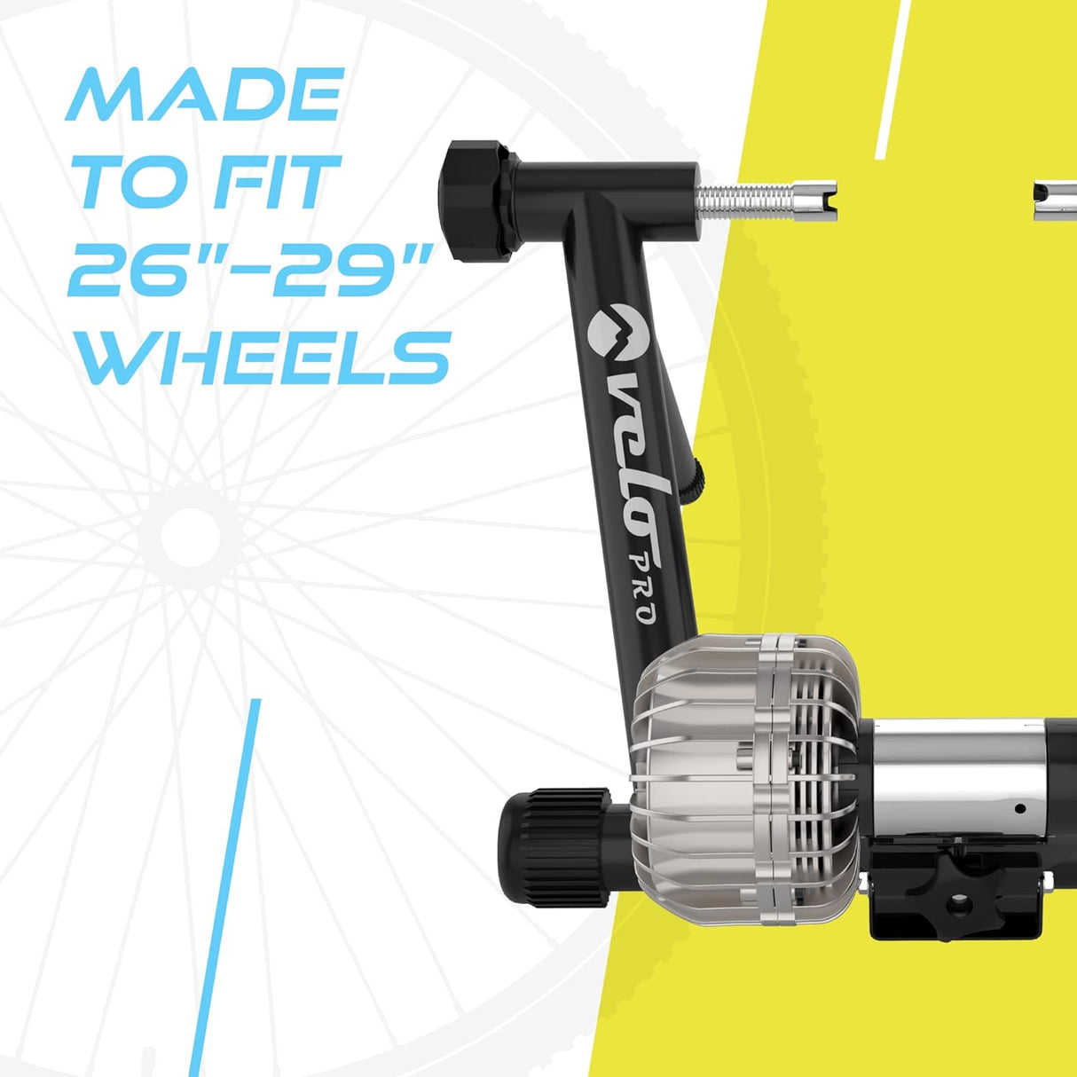 Support d'Entraînement pour Vélo à Résistance Fluide - Noir