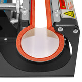 PixMax Lot de Presse à Tasses, Papier de Sublimation & Ruban Thermorésistant