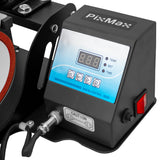 PixMax Lot de Presse à Tasses, Papier de Sublimation & Ruban Thermorésistant