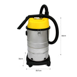 MAXBLAST Aspirateur Industriel 30 L Sec & Humide