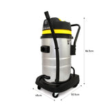 MAXBLAST Aspirateur Industriel 50 L Sec & Humide