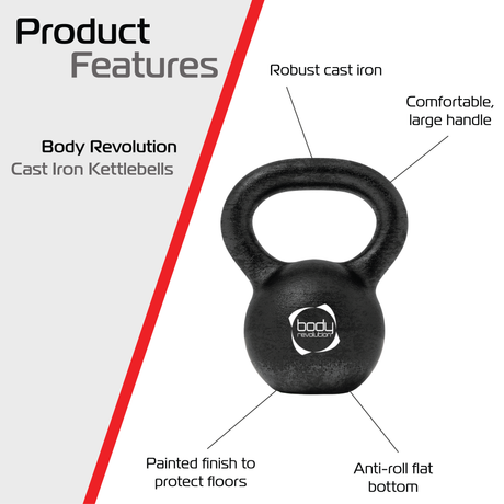 Kettlebell en Fonte 8 kg