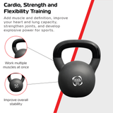 Kettlebell en Néoprène 20 kg