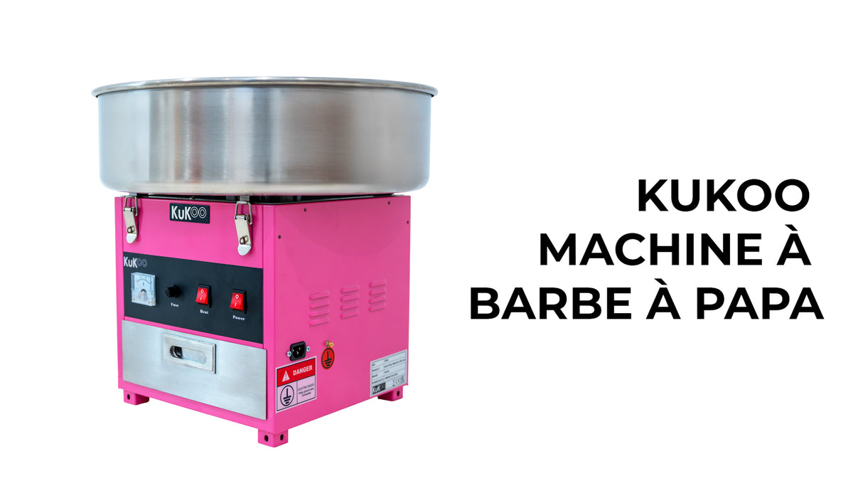 Kukoo Machine à Barbe à Papa