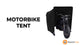 Tente de Rangement Moto Grande - Gris
