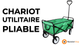 Chariot Pliable de Jardin – Vert
