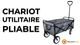 Chariot Pliable de Jardin – Gris