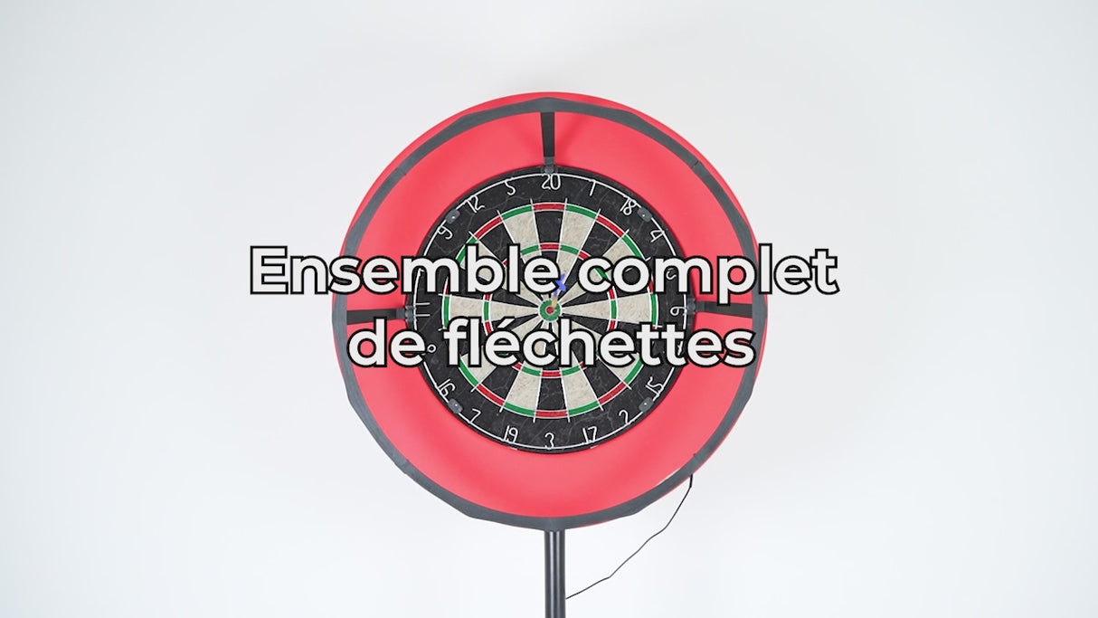 Ensemble de Fléchettes avec Anneau LED