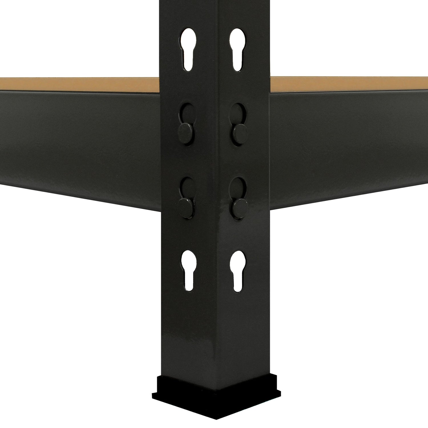 Monster Racking - 1 Rayonnage Q-Rax en Acier Noir 160cm x 60cm x 160cm