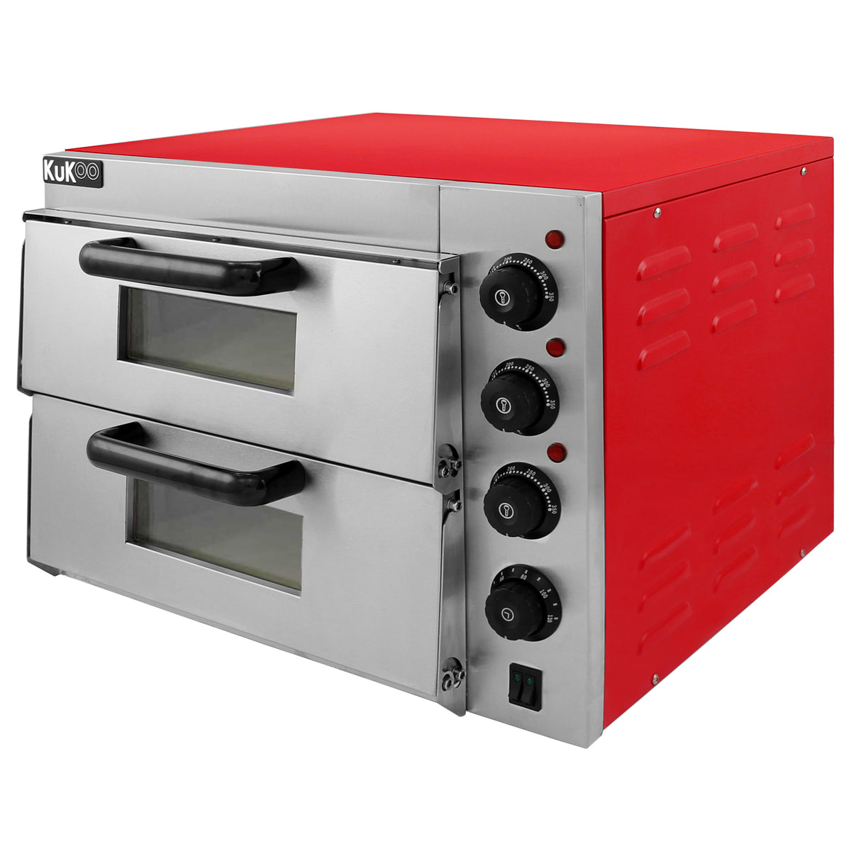 KuKoo Four à Pizza Électrique à Double Pont 40cm