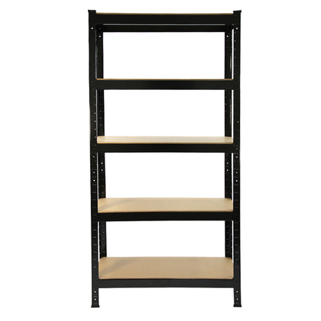 Monster Racking - 10 Rayonnages T-Rax en Acier Noir 75cm x 30cm x 150cm