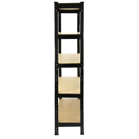 Monster Racking - 3 Rayonnages T-Rax en Acier Noir 75cm x 30cm x 150cm