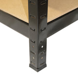 Monster Racking - 2 Rayonnages T-Rax en Acier Noir 75 cm x 30 cm x 150cm