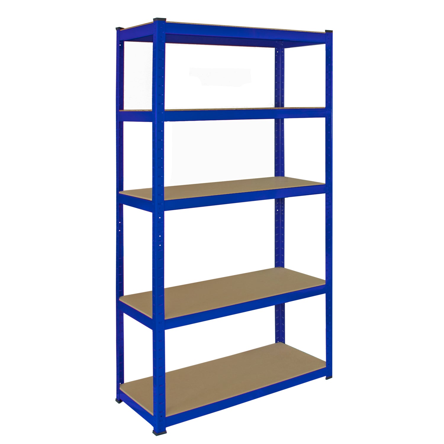 Monster Racking - Lot de 1 Rayonnage d'Angle T-Rax & 2 Rayonnages T-Rax en Acier Bleu