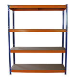 Monster Racking - Lot de 5 Rayonnages S-Rax en Acier Orange et Bleu 50cm x 150cm x 180cm