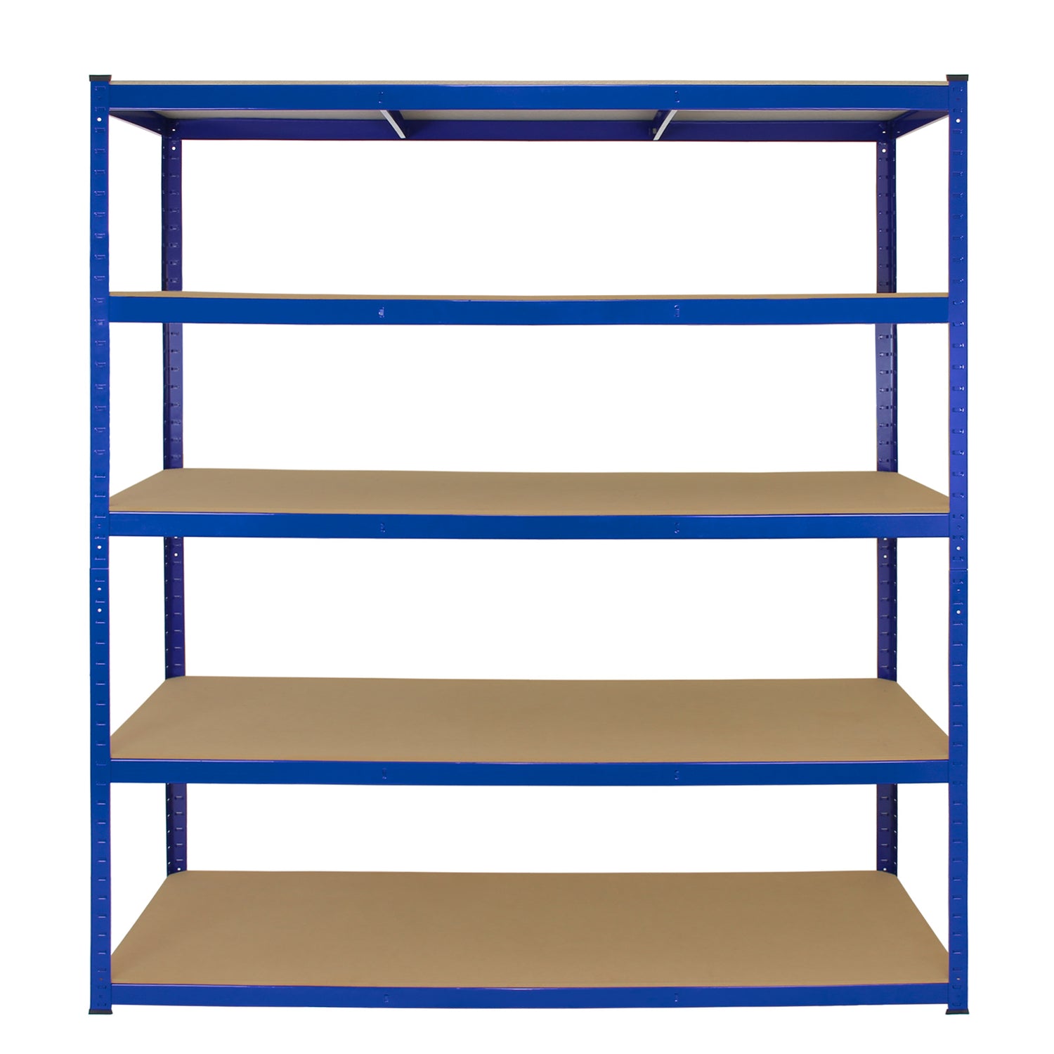Monster Racking - 10 Rayonnages T-Rax en Acier Bleu 160cm x 60cm x 180cm