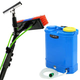 MAXBLAST Sac à Dos de 16 Litres Alimenté en Eau et Perche de Nettoyage 9m