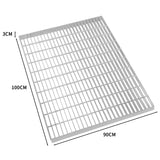 Grille caillebotis en Acier Galvanisé - 1000mm x 900mm