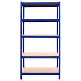 Monster Racking - 1 Rayonnage T-Rax en Acier Bleu 90cm x 45cm x 182.5cm