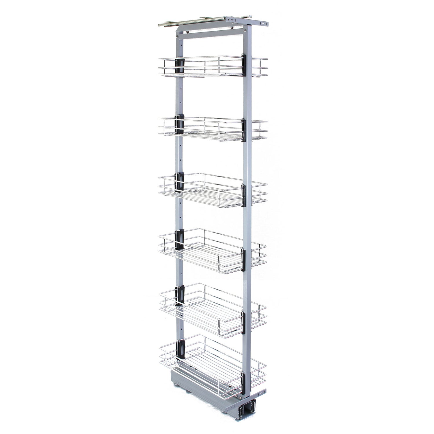 KuKoo Garde-Manger Coulissant de Cuisine – 190-220cm Hauteur