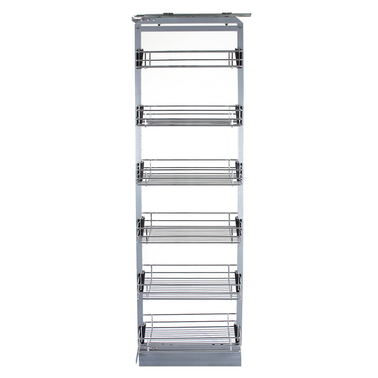 KuKoo Garde-manger de cuisine à fermeture amortie – 46cm P x 170-195cm H