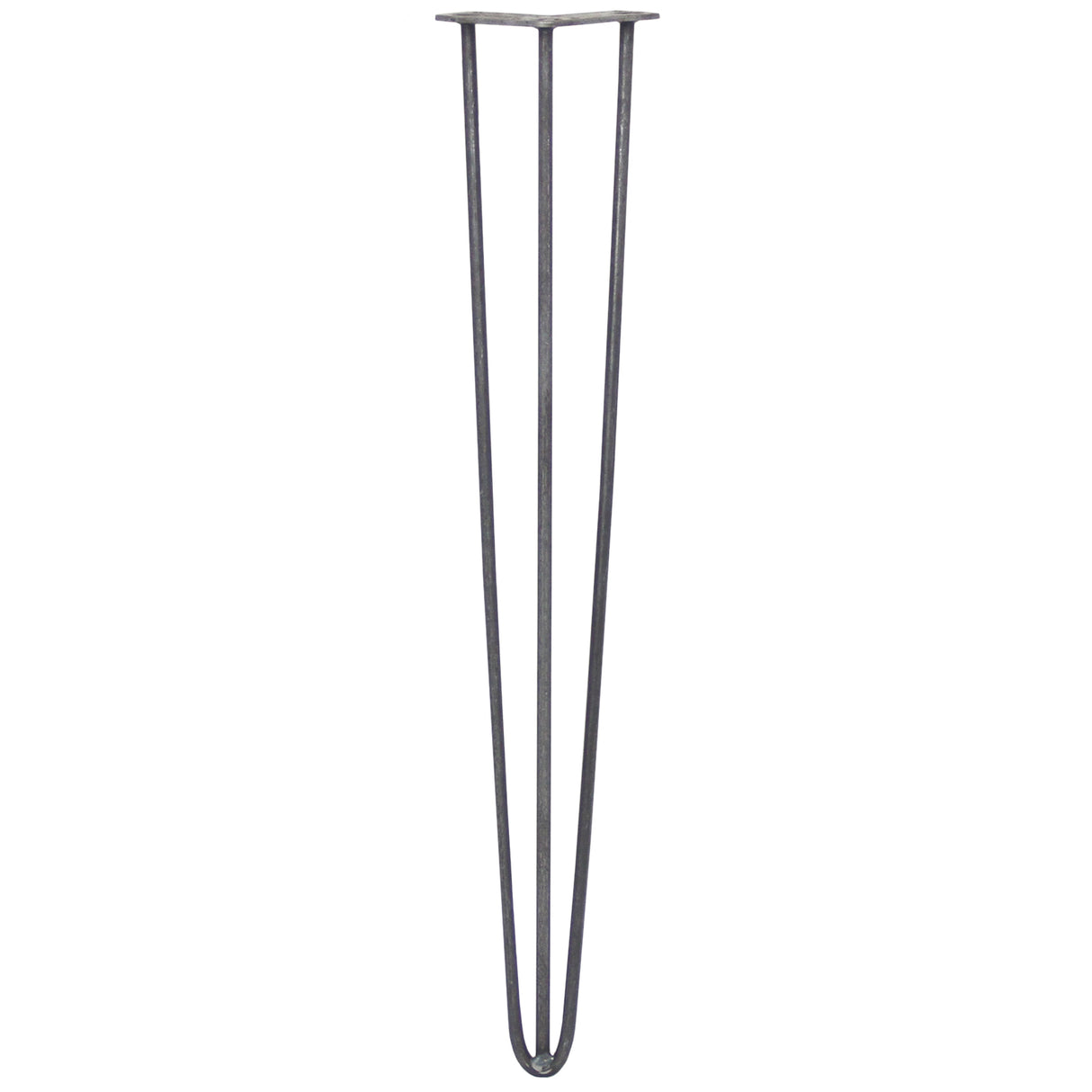 4 Pieds de Table en Épingle à Cheveux - 71cm - 3 Tiges - 10mm