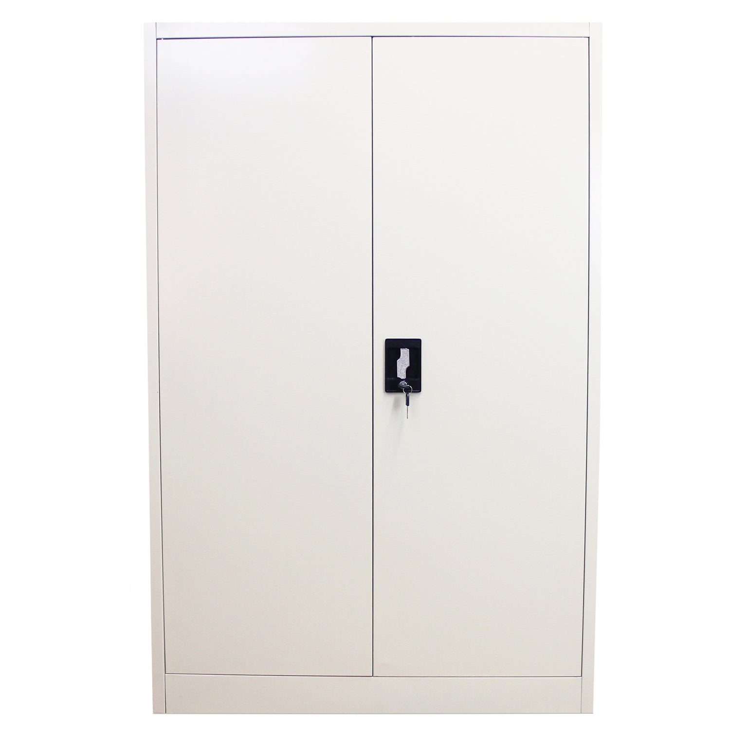 Armoire de Classement Métallique en Acier Gris Clair 140 cm