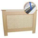 Cache Radiateur en MDF Naturel Personnalisable de 111,5cm de large