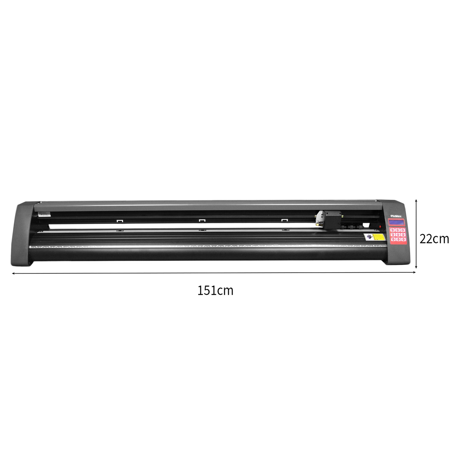 PixMax Lot de Plotter de Découpe Vinyle 151 cm & Logiciel SignCut Pro