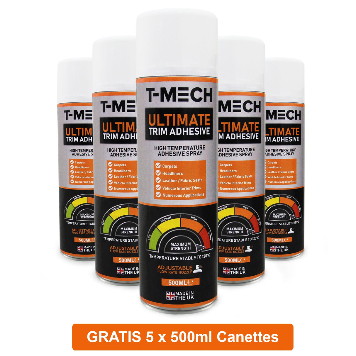 11m² Doublure Intérieure Feutre Gris Argenté & Unité de Cuisine MDF pour Campervan