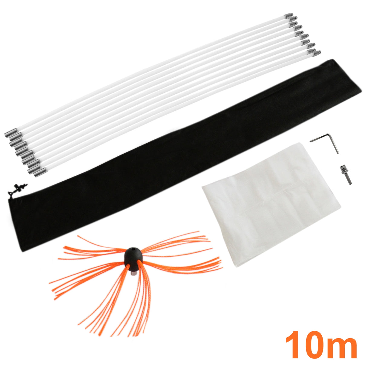 Kit de Ramonage 10 m pour Cheminée