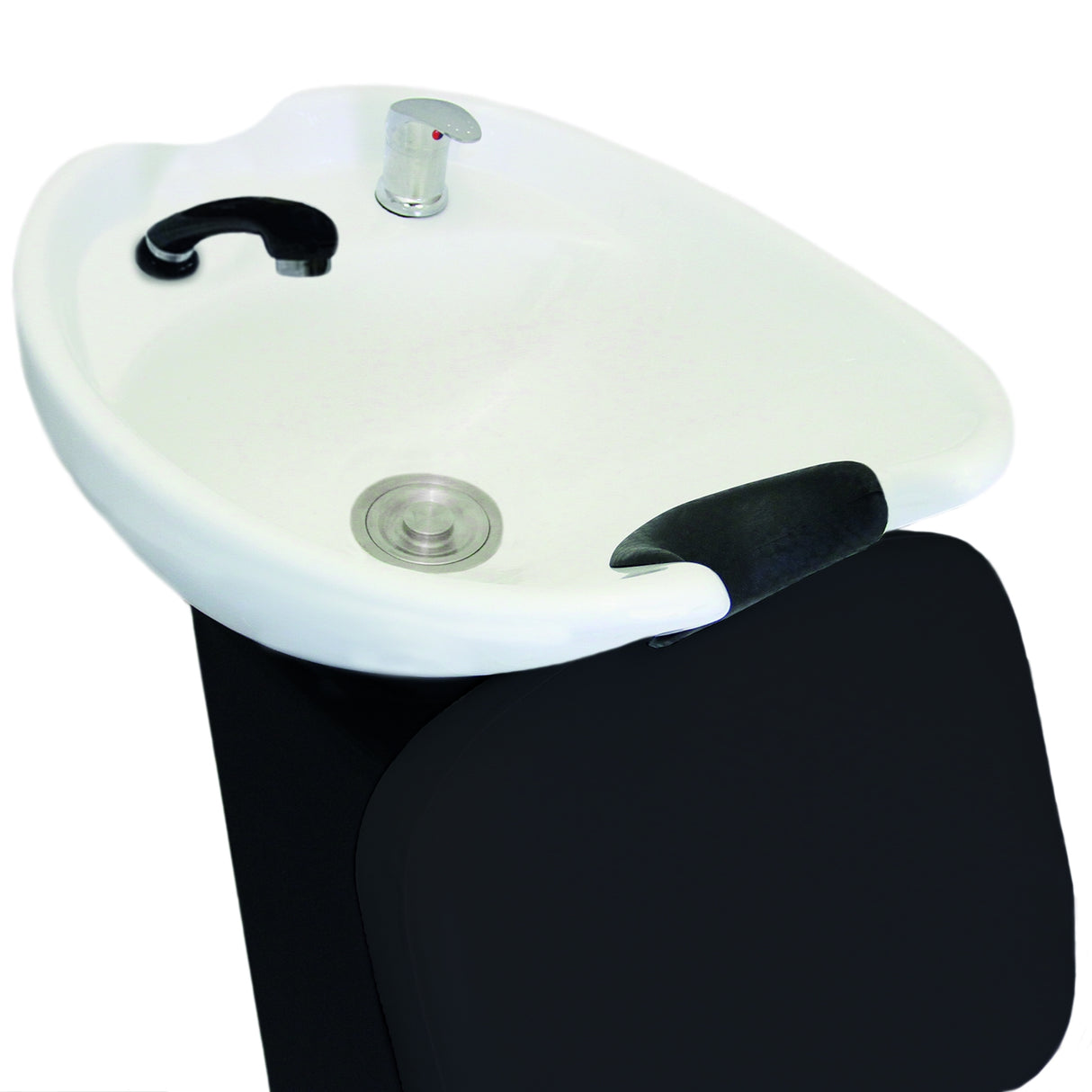 Fauteuil Salon de Coiffure avec Lavabo Noir