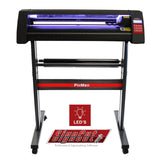 PixMax Lot de Plotter de Découpe Vinyle 72cm, Signcut Pro & Guide LED