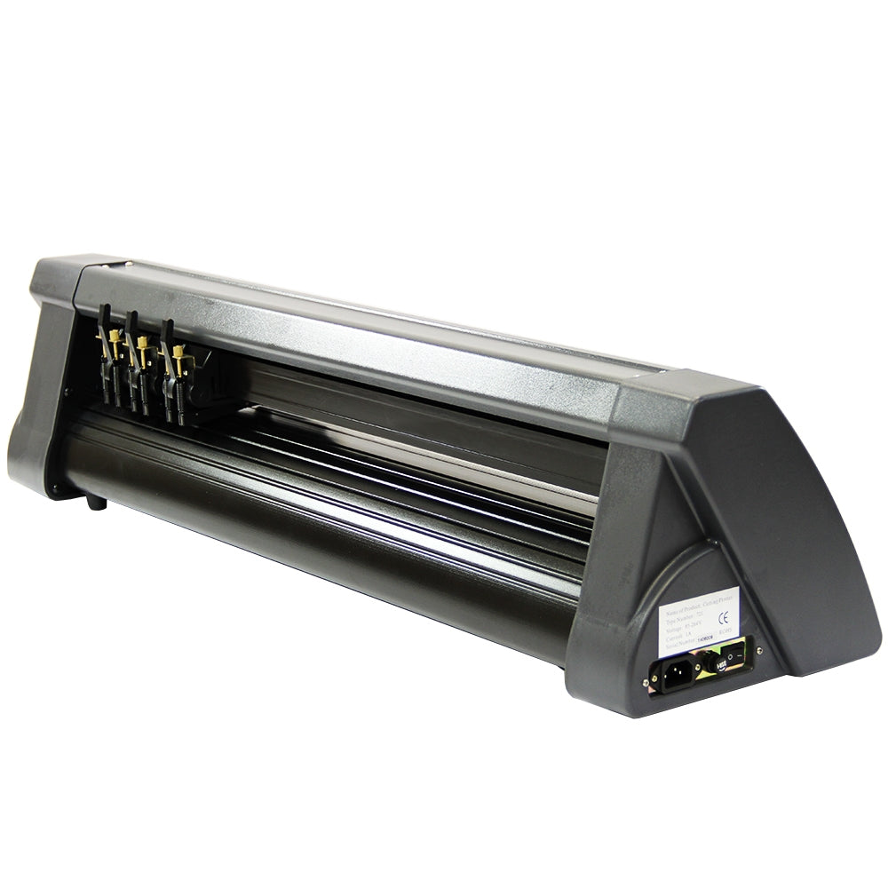 PixMax Lot de Plotter de Découpe Vinyle 72cm & Logiciel FlexiStarter