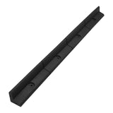 Bordures de Pelouse Flexible 1.2m Noir x 50