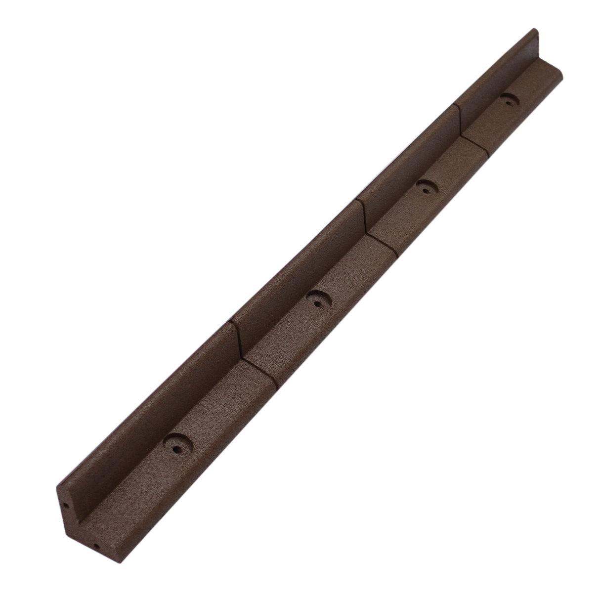 Bordures de Pelouse Flexibles 1.2m Marron x 16