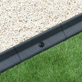 Bordures de Pelouse Flexibles 1.2m Gris x 36