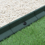 Bordures de Pelouse Flexibles 1.2m Vert x 8