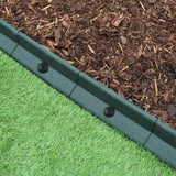 Bordures de Pelouse Flexibles 1.2m Vert x 26